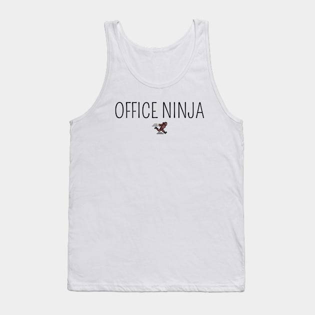 Office ninja Tank Top by FunkyFarmer26